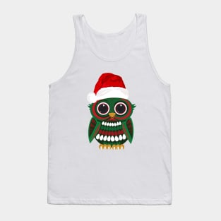 Christmas Owl Tank Top